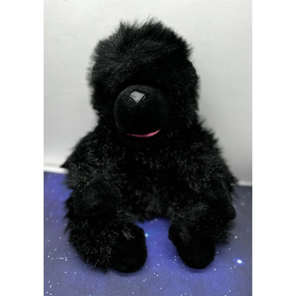 Fiesta 2017 Black Gorilla Puppet Plush Toy 12 Inches Soft Stuffed Animal
